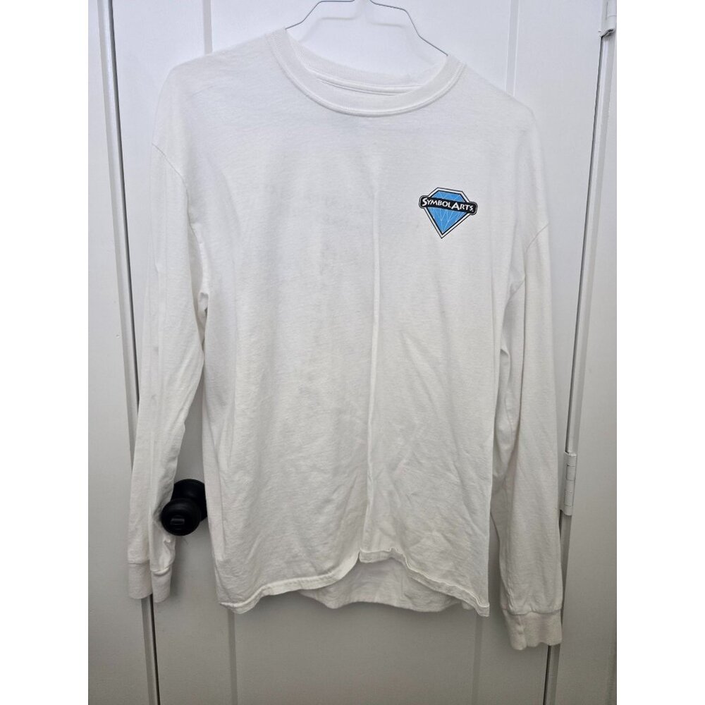Symbolarts Port & Company Long-Sleeve T-Shirt Customer Appreciation 2017 White X